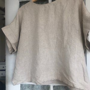 Elizabeth Suzann OSP Linen Georgia Tee
